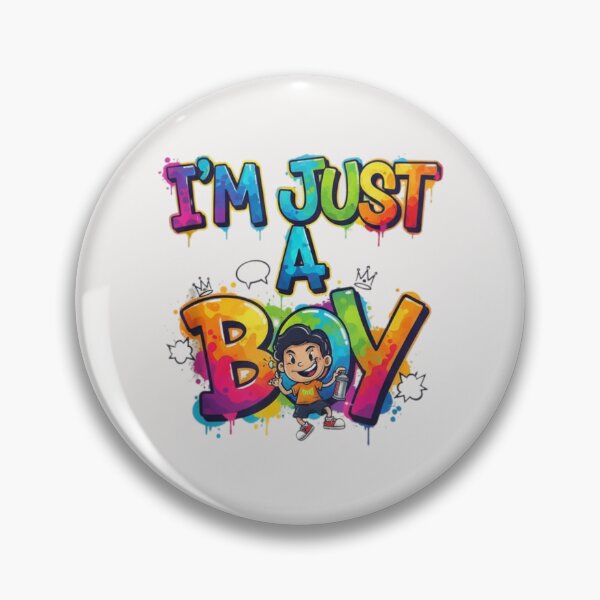 Item preview, I’m just a boy! designed and sold by  ViralVisionsCreating .
