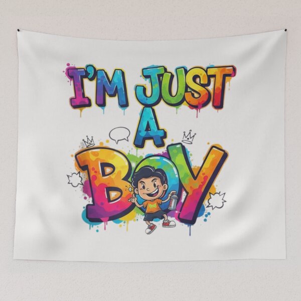 Item preview, I’m just a boy! designed and sold by  ViralVisionsCreating .