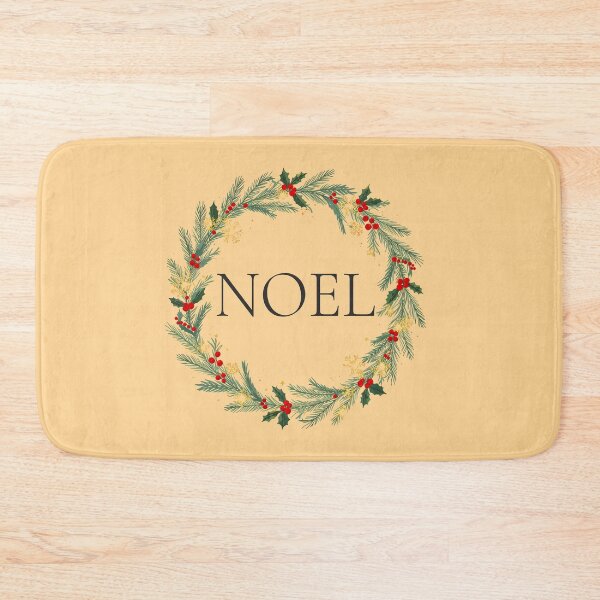 Item preview, NOEL Christmas Wreath – Classic Holiday Ornament Design 2025 designed and sold by Punnyverse.