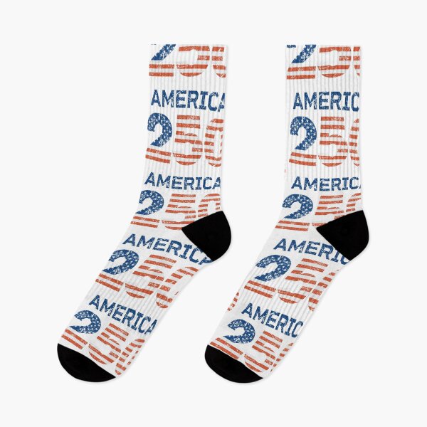 Item preview, Patriotic America 250th anniversary typography design with American flag very distressed designed and sold by Jdawnink.
