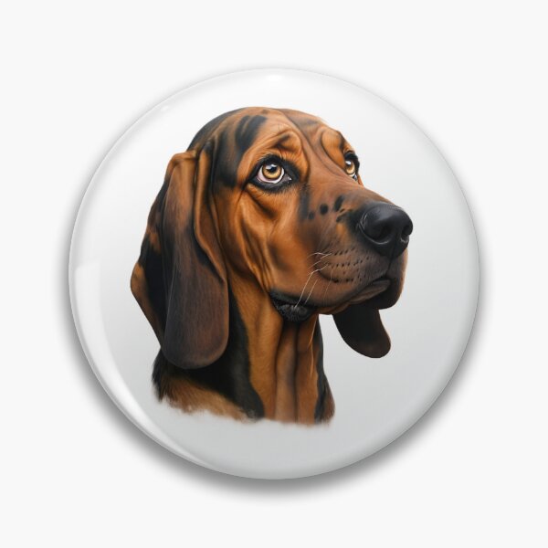Item preview, Stylish Bloodhound dog portrait designed and sold by adey68.