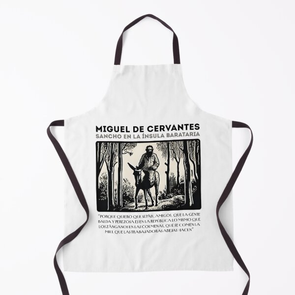 Item preview, Sancho on the Island of Barataria. "Don Quixote of La Mancha" by Miguel de Cervantes. designed and sold by Filologica.