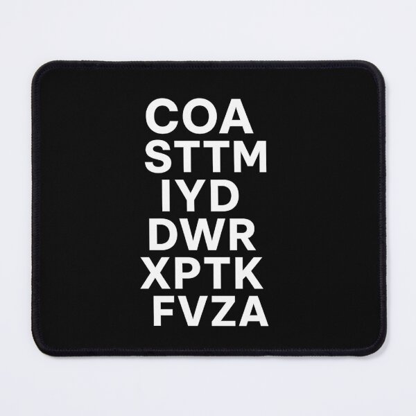 Item preview, Cryptic Acronyms T-Shirt – Minimalist Bold Text Design, Conversation Starter designed and sold by DailyDrivesct.
