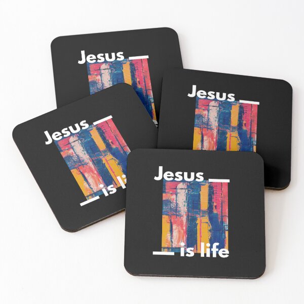 Item preview, Jesus Is Life | Christian Faith Inspirational Design designed and sold by Inspired Co. Designs.