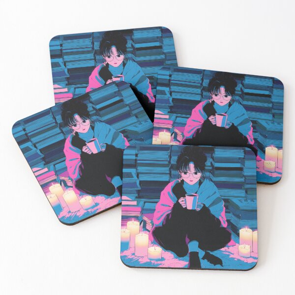 Item preview, Cozy evening with candles and books designed and sold by CreativeLarysa.