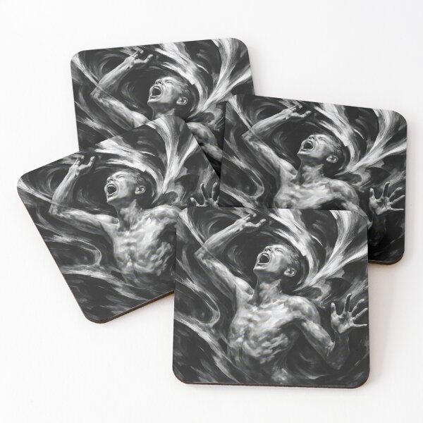 Item preview, Abstract of a Man Expressing Intense Emotion designed and sold by Maria Dryfhout.