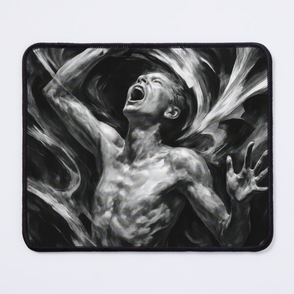 Item preview, Abstract of a Man Expressing Intense Emotion designed and sold by Maria Dryfhout.