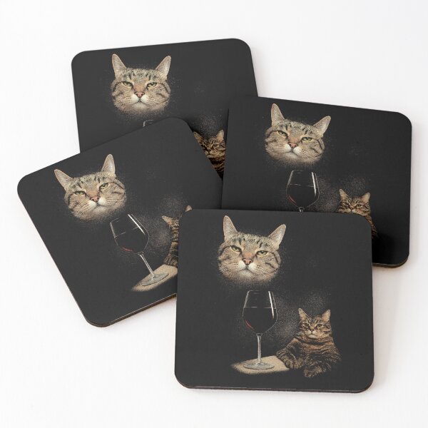 Artikelvorschau, Wein Katze Lustiges Trinkshirt entworfen und verkauft von SassCity.