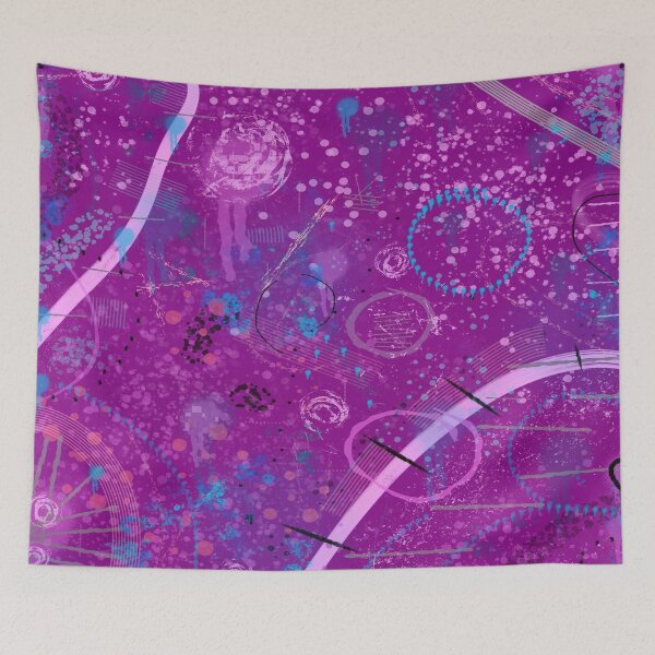 Item preview, Purple Abstract Dreamscape designed and sold by DanielleGensler.