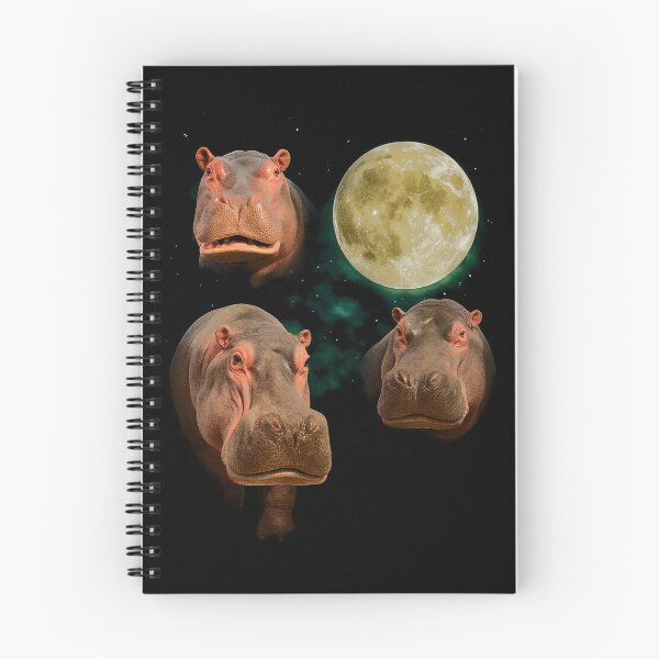 Item preview, Three Moon Hippos designed and sold by SassCity.