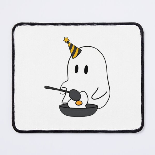 Item preview, Egg frying pan ghost birthday boo halloween christmas spooky pumpkin autumn cute funny designed and sold by CheeseBlueprint.