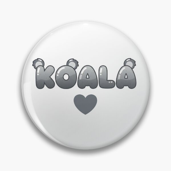 Item preview, Cute Koala Text – Kawaii Design designed and sold by drchzak.