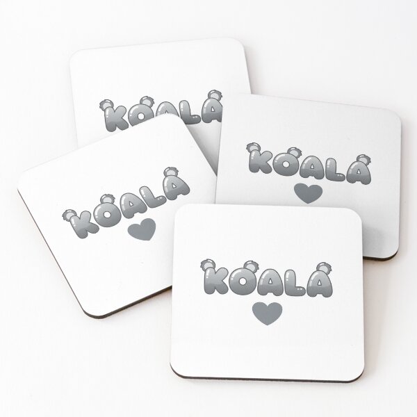 Item preview, Cute Koala Text – Kawaii Design designed and sold by drchzak.