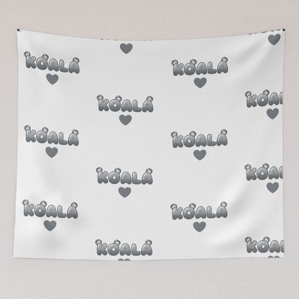 Item preview, Cute Koala Text – Kawaii Design designed and sold by drchzak.