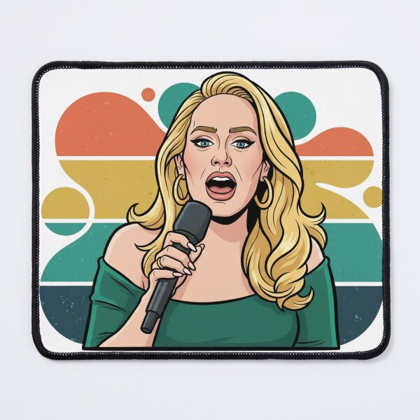 Item preview, Adele Digital Portrait designed and sold by madkeenoff.