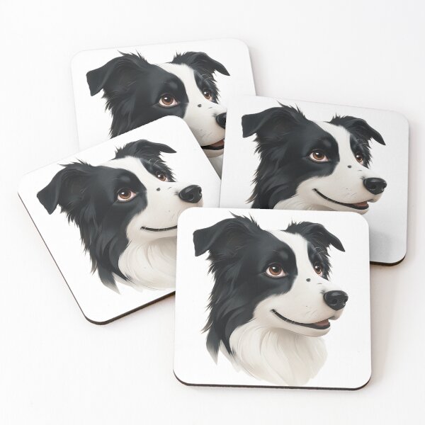 Item preview, Border Collie dog portrait designed and sold by adey68.