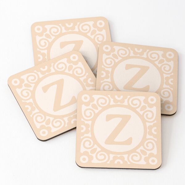 Item preview, LETTER BLOCK OCRE - Z designed and sold by purplepixel.