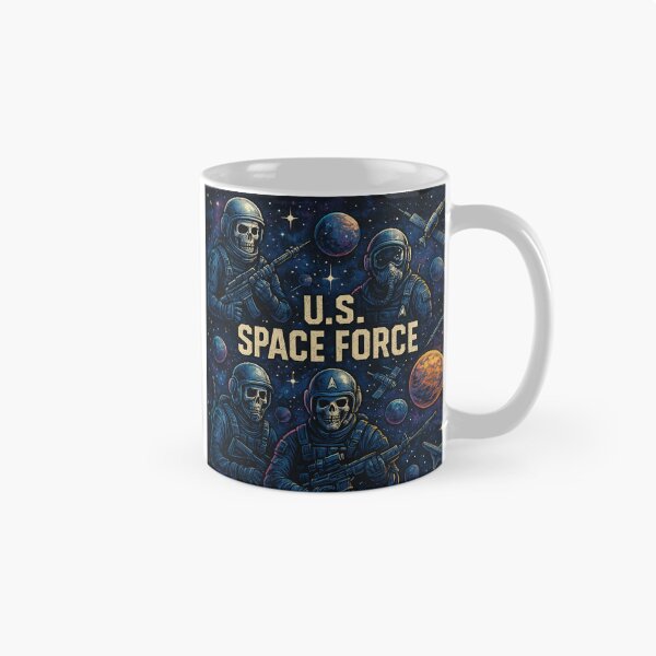Item preview, Tactical U.S. Space Force All-Over Print – Gritty & Futuristic Cosmic Warfare Shirt designed and sold by getpressedshirt.