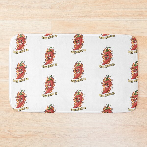 Item preview, Cartoon fire chili pepper – Spicy illustration designed and sold by drchzak.