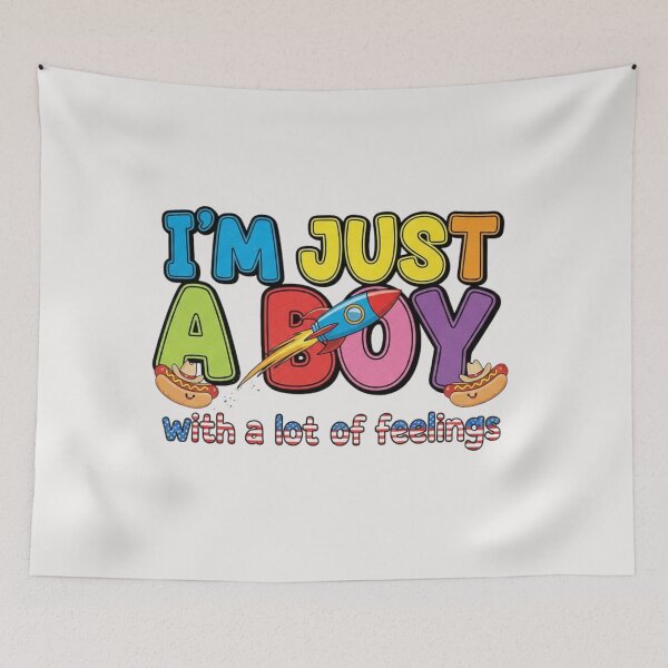 Item preview, I’m just a boy! designed and sold by  ViralVisionsCreating .