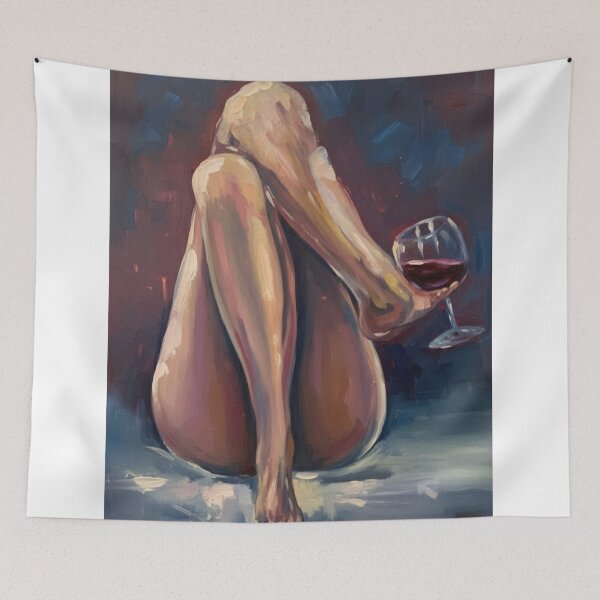 Item preview, Abstract Nude Art , Modern Figurative Painting, Minimalist Body Line Art designed and sold by MiraDesignCo.