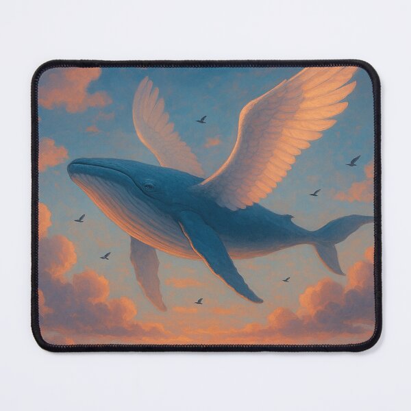 Item preview, Winged Whale in the Sky designed and sold by Lolili69.