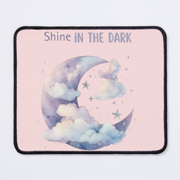 Item preview, Shine in the Dark - Motivational Quote Design designed and sold by BrightMood Designs.