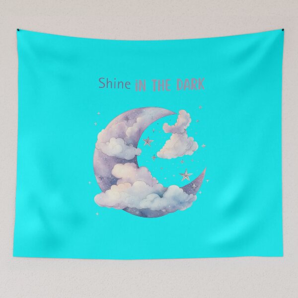 Item preview, Shine in the Dark - Motivational Quote Design designed and sold by BrightMood Designs.