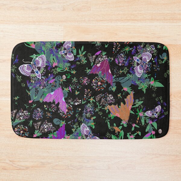 Item preview, Moth and butterflies at night designed and sold by ZjalDesign.