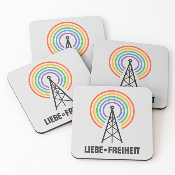 Item preview, LGBT Gay pride Rainbow flag east Germany designed and sold by JETSETPRIDE.