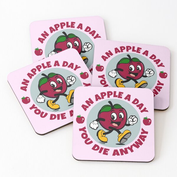 Item preview, An Apple a Day...You die anyway designed and sold by VaniTee Fair.