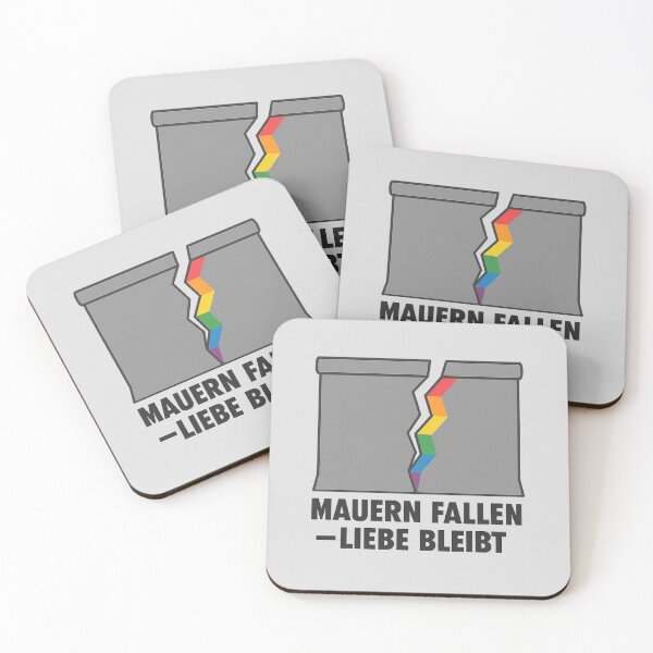 Item preview, LGBT Gay pride Rainbow flag Berlin Wall designed and sold by JETSETPRIDE.