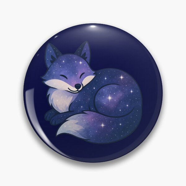 Item preview, Galaxy Fox – Cute Cosmic Night Sky Animal designed and sold by Painted Moon by Luna Bee™.