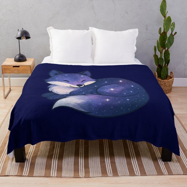 Item preview, Galaxy Fox – Cute Cosmic Night Sky Animal designed and sold by Painted Moon by Luna Bee™.