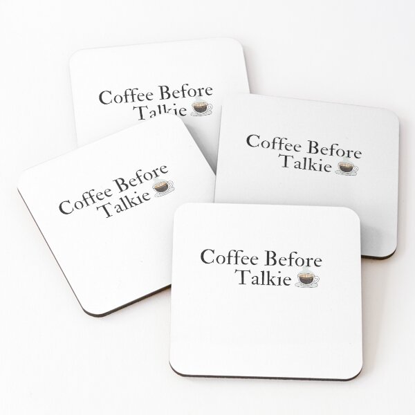 Item preview, "Coffee Before Talkie" designed and sold by HappyMamaS.