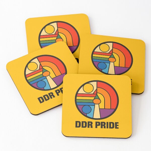 Item preview, LGBT Gay pride Rainbow flag Berlin Wall DDR designed and sold by JETSETPRIDE.