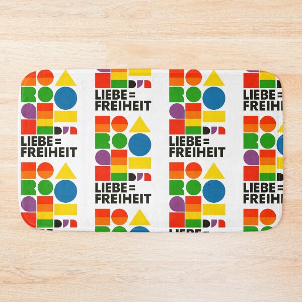 Item preview, LGBT Gay pride Rainbow flag Berlin Wall DDR designed and sold by JETSETPRIDE.