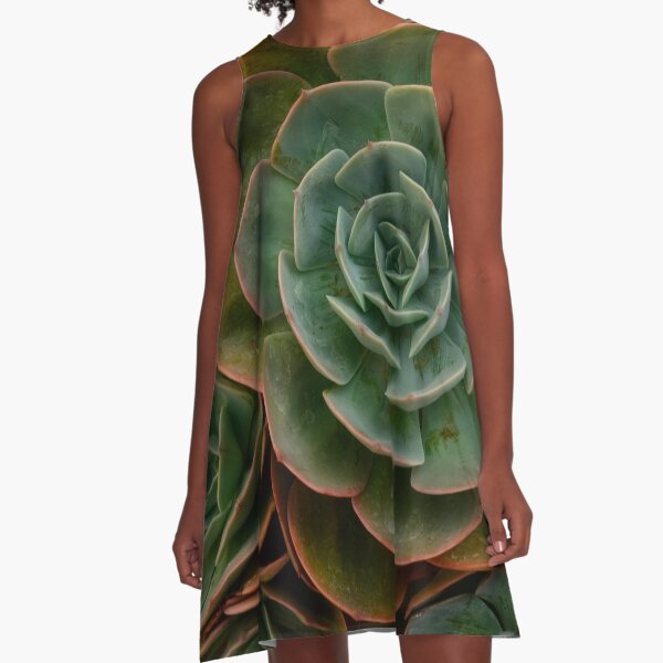 Succulent 2 A-Line Dress