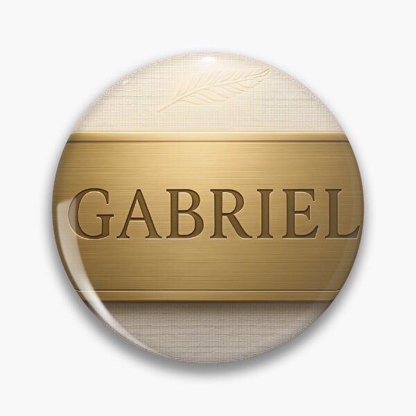Artikelvorschau, Gabriel — Angelic Brass & Linen entworfen und verkauft von VoidBloom Studio.