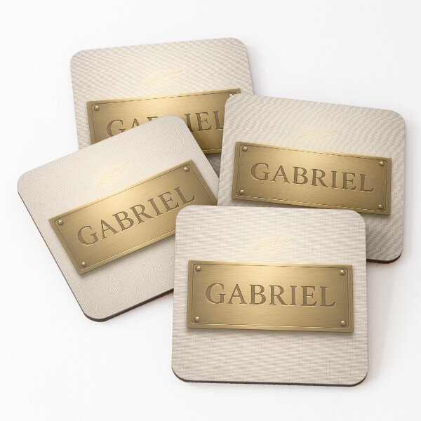 Item preview, Gabriel — Angelic Brass & Linen designed and sold by VoidBloom Studio.