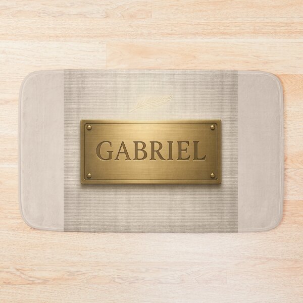 Artikelvorschau, Gabriel — Angelic Brass & Linen entworfen und verkauft von VoidBloom Studio.