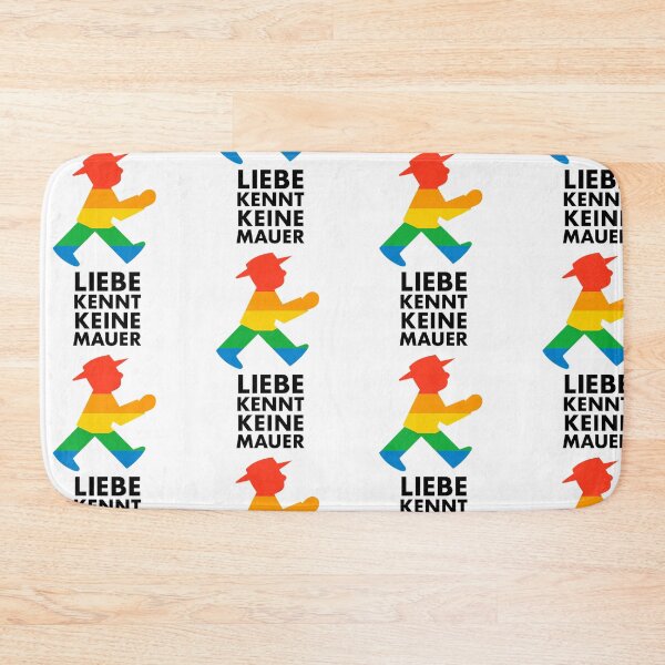 Item preview, LGBT Gay pride Rainbow flag Berlin Wall DDR designed and sold by JETSETPRIDE.