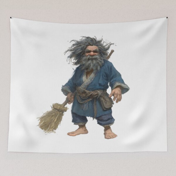 Item preview, Domovoi – Slavic Household Spirit designed and sold by AlexLineArt.