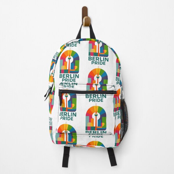 Item preview, LGBT Gay pride Rainbow flag Berlin Pride designed and sold by JETSETPRIDE.