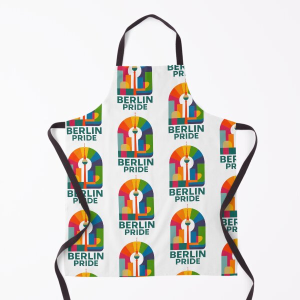 Item preview, LGBT Gay pride Rainbow flag Berlin Pride designed and sold by JETSETPRIDE.