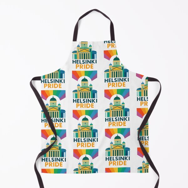 Item preview, LGBT Gay pride Rainbow flag Helsinki Pride designed and sold by JETSETPRIDE.