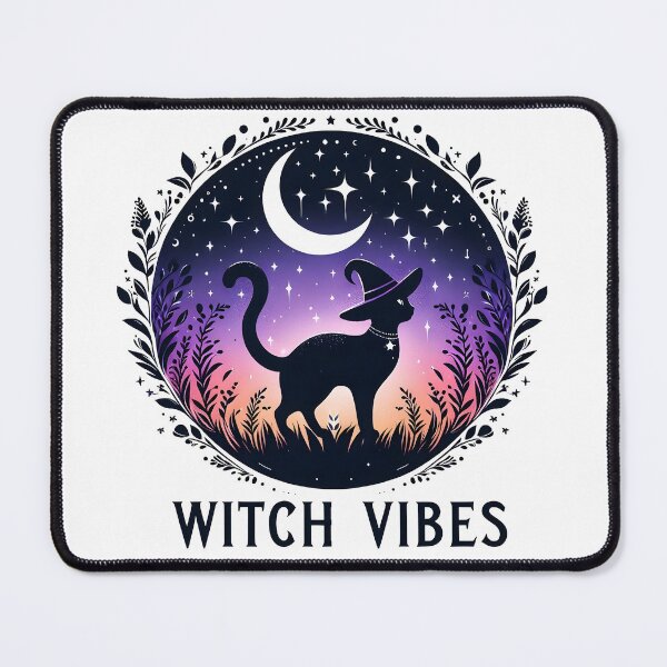 Item preview, black cat, dark cat, witch, mysterious, night, superstition designed and sold by TrueArtVibes.