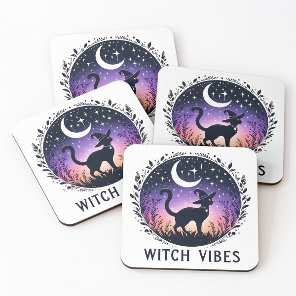 Item preview, black cat, dark cat, witch, mysterious, night, superstition designed and sold by TrueArtVibes.