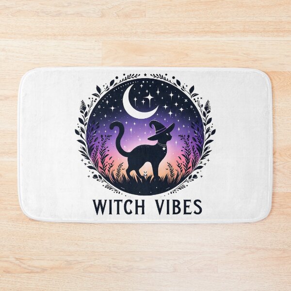 Item preview, black cat, dark cat, witch, mysterious, night, superstition designed and sold by TrueArtVibes.