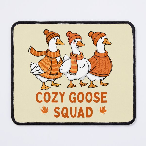 Item preview, Cozy Goose Squad Autumn Design designed and sold by PrintandJoy.